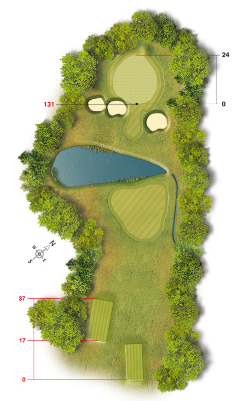 Golf-Land-Club Köln, Platzbeschreibung Loch 12