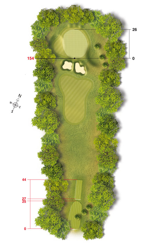 Golf-Land-Club Köln, Platzbeschreibung Loch 15