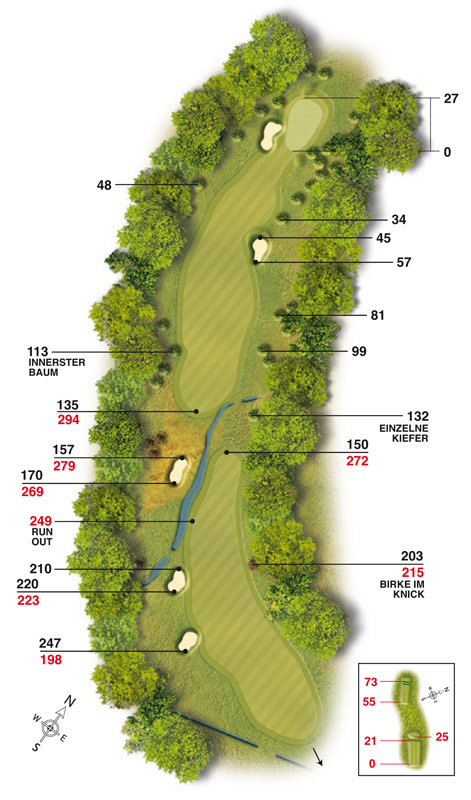 Golf-Land-Club Köln, Platzbeschreibung Loch 2