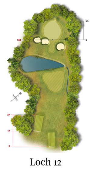 Golf-Land-Club Köln, Platzbeschreibung Loch 12