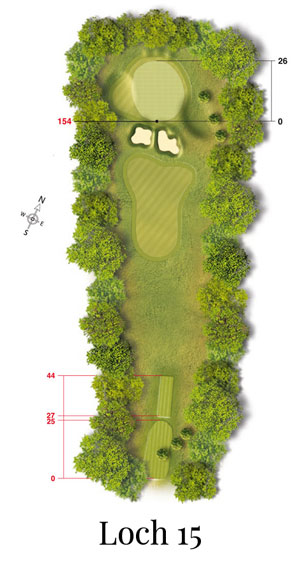 Golf-Land-Club Köln, Platzbeschreibung Loch 15