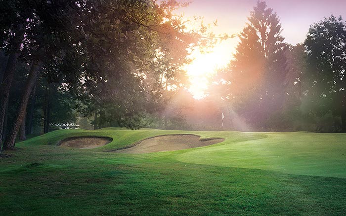 Golfclub & Landclub Köln - Auf dem Golfplatz, Bunker